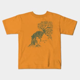 ALCES ARBORIS UNO VERIDIS Kids T-Shirt